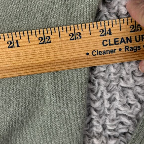 Abound Boxy Sweater Halo Green Women's Size Large Baggy Soft Comfortable - Picture 8 of 10